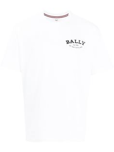 Bally футболка с логотипом