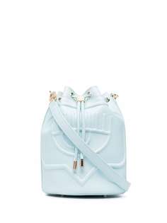 Chiara Ferragni embossed-detail bucket bag