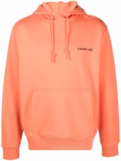 Helmut Lang logo-print cotton hoodie