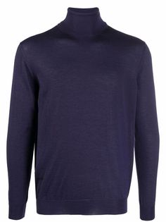 Malo roll-neck fine-knit jumper