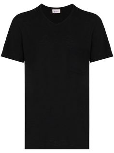 Schiesser SCHI HANNO CHST PKT SS TEE BLK