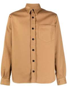 Haikure buttoned-up organic cotton shirt