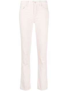 7 For All Mankind узкие брюки The Straight Velvet с пятью карманами