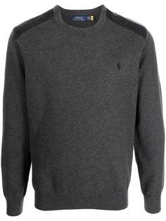 Polo Ralph Lauren patch detail cotton sweatshirt