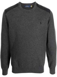 Polo Ralph Lauren patch detail cotton sweatshirt