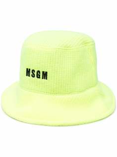 MSGM embroidered-logo hat