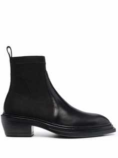 Silvano Sassetti leather ankle boots