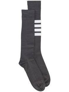 Thom Browne носки с четырьмя контрастными полосками