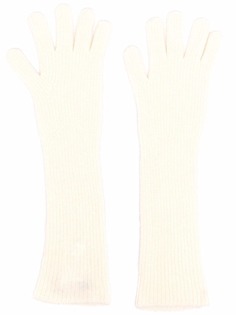 Fabiana Filippi ribbed-knit cashmere gloves