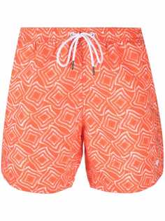 Emporio Armani all-over print swim shorts