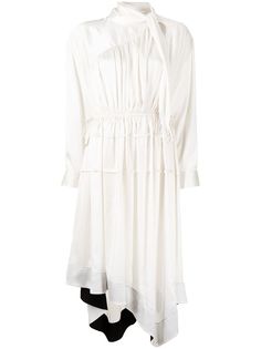 3.1 Phillip Lim scarf-neck asymmetric dress