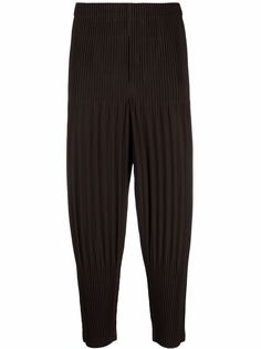 Homme Plissé Issey Miyake plissé-effect tapered trousers