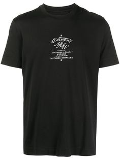 Givenchy футболка с принтом MMW