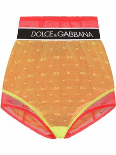 Dolce & Gabbana трусы-брифы с завышенной талией