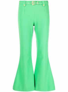 Versace Jeans Couture укороченные расклешенные брюки