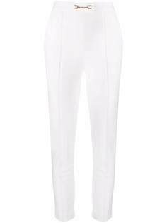 Elisabetta Franchi укороченные брюки Essential кроя слим