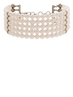 Alessandra Rich A RICH PERL MULTI STRAND CHKR