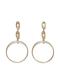 Zoë Chicco 14kt yellow gold Chain drop earrings