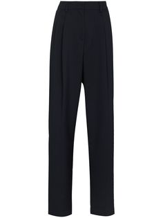 See by Chloé pleated-detail wide-leg trousers