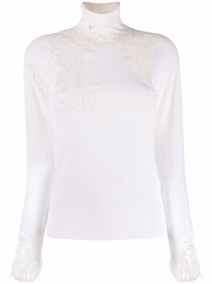 Ermanno Scervino джемпер с кружевом