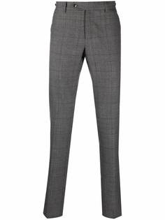 Pt01 шерстяные брюки в клетку