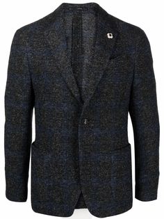 Lardini пиджак в клетку