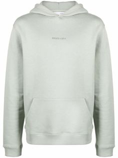 Axel Arigato logo-print organic cotton hoodie