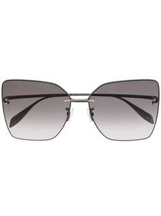 Alexander McQueen square-frame gradient sunglasses