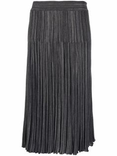 Antonino Valenti pleated mid-length skirt