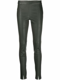 Arma front-slit fitted leggings