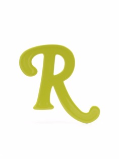 Raf Simons single R-logo earring