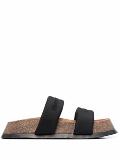 Alexander Wang embroidered-logo open-toe sandals