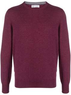 Brunello Cucinelli crew-neck cashmere jumper