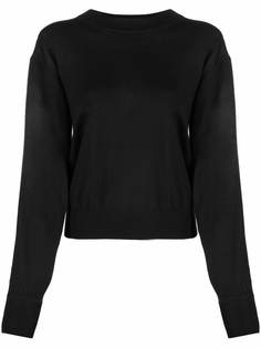 See by Chloé floral-lace detail jumper