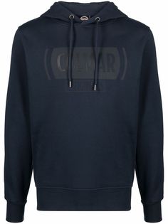 Colmar logo-print cotton hoodie