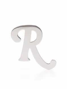 Raf Simons single R-logo earring