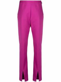 MSGM high-waisted slim-fit trousers