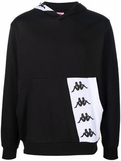 Kappa Omini print two-tone hoodie