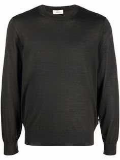 Z Zegna шерстяной джемпер с круглым вырезом