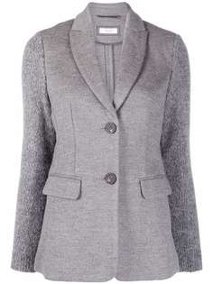 Peserico single-breasted knitted blazer