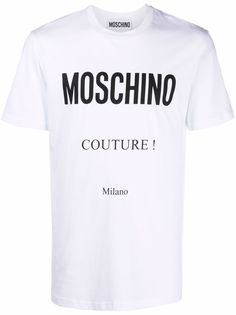 Moschino футболка с логотипом