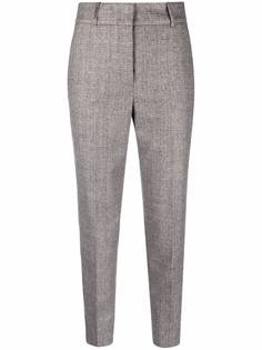 Peserico cropped tailored straight-leg trousers