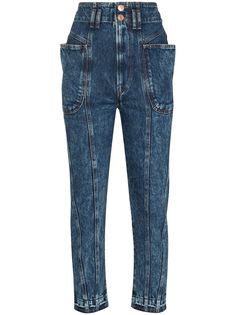 Isabel Marant Étoile IM ETOILE TUCSON JNS STRGHT LG FRNT PCKT