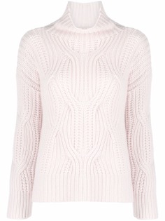 Drumohr cowl-neck cashmere jumper