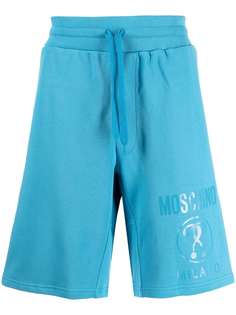 Moschino спортивные шорты с логотипом