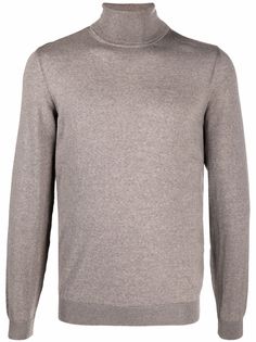 BOSS джемпер с высоким воротником