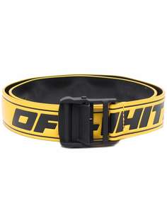 Off-White HYBRID INDUSTRIAL LTH BELT YELLOW BLACK