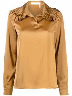 See by Chloé pleat-collar blouse