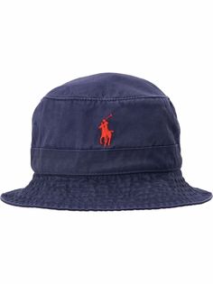 Polo Ralph Lauren панама с вышитым логотипом