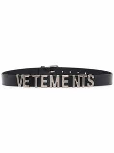 VETEMENTS ремень с логотипом